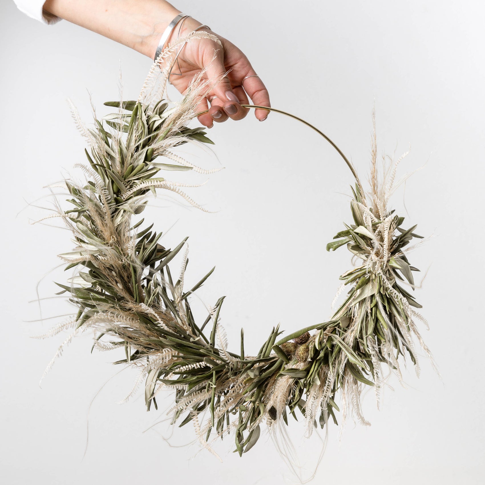 Dried Olive Wreath