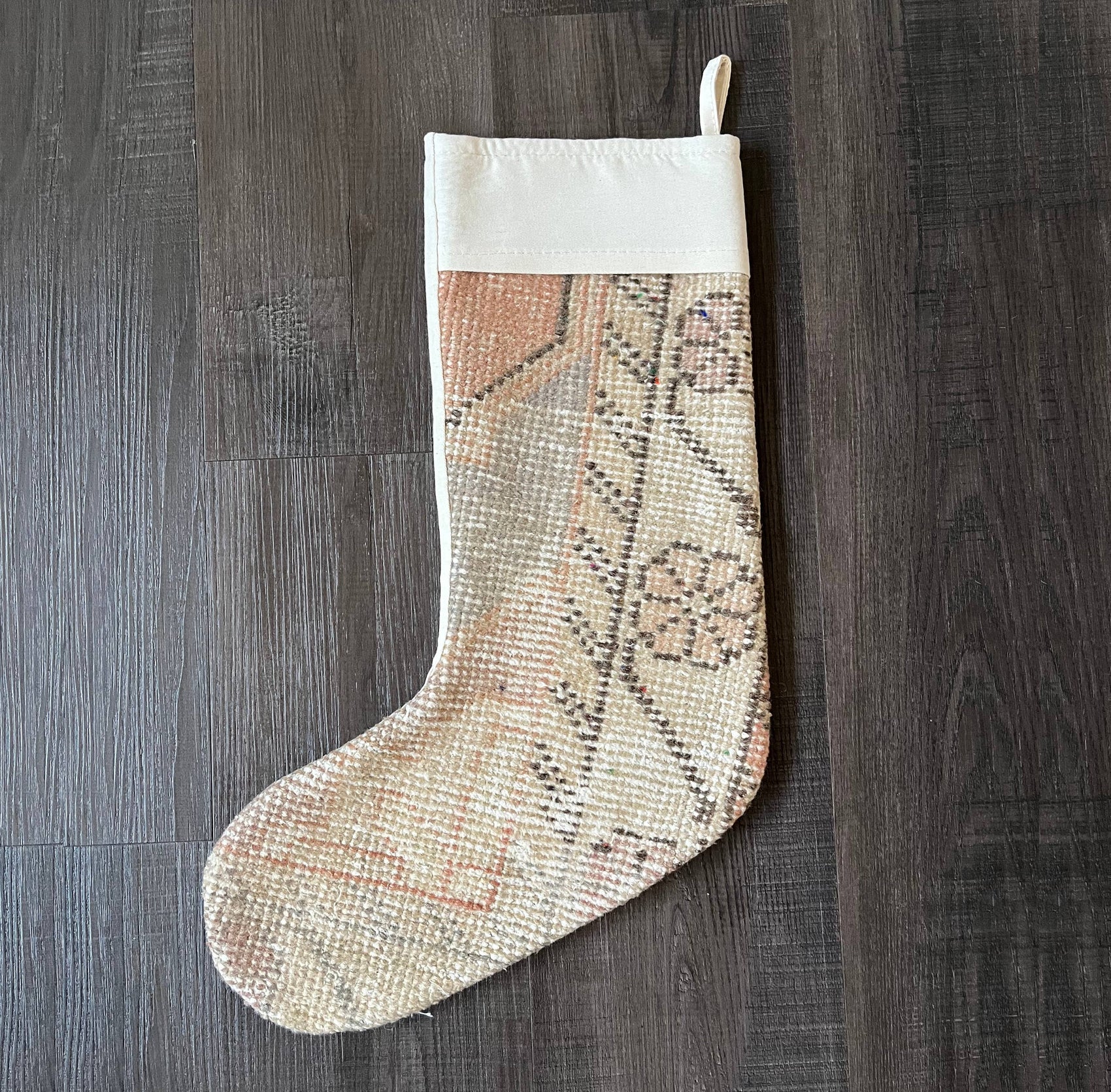 Vintage Rug Holiday/Christmas Stocking No. 320