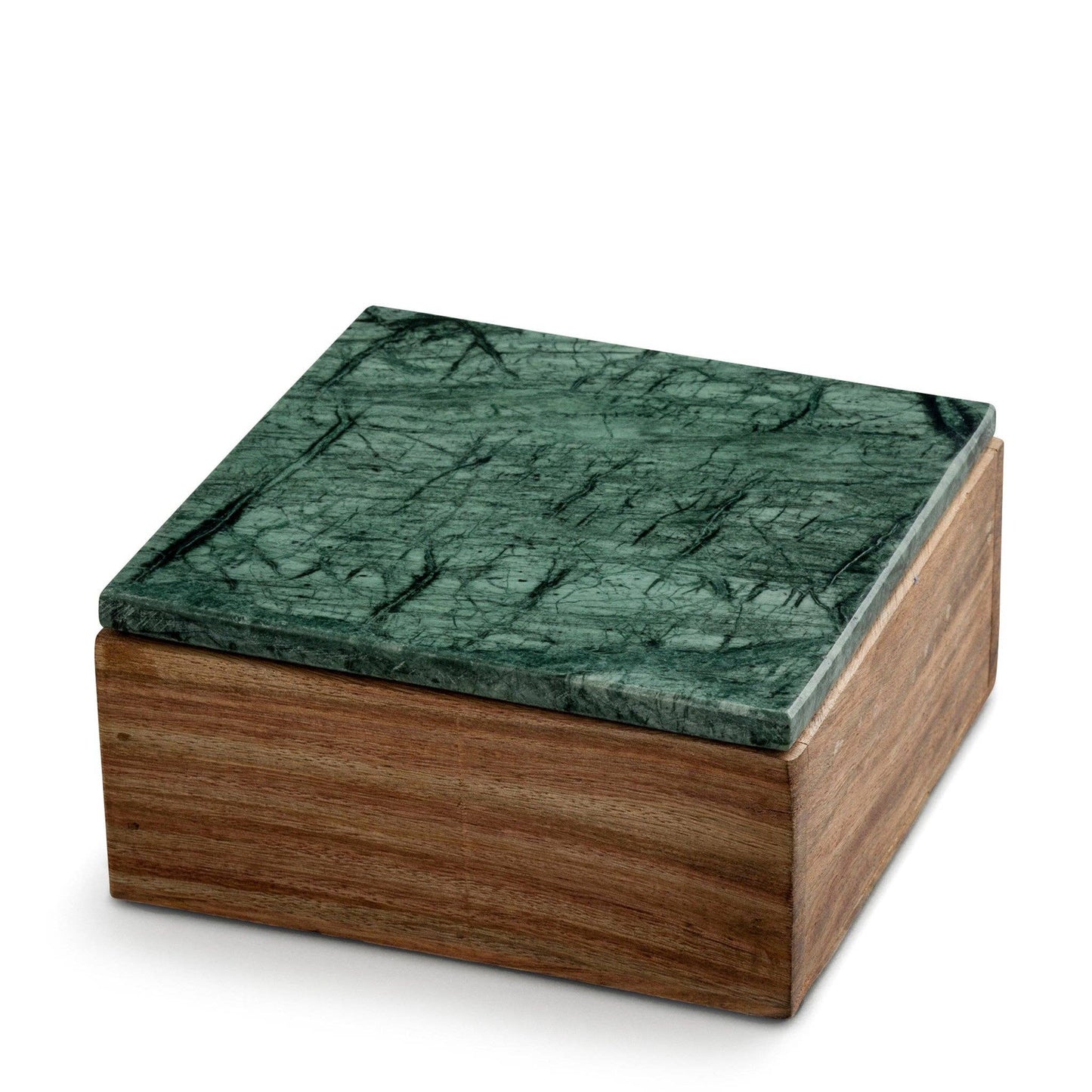 Marble Topped Wood Box