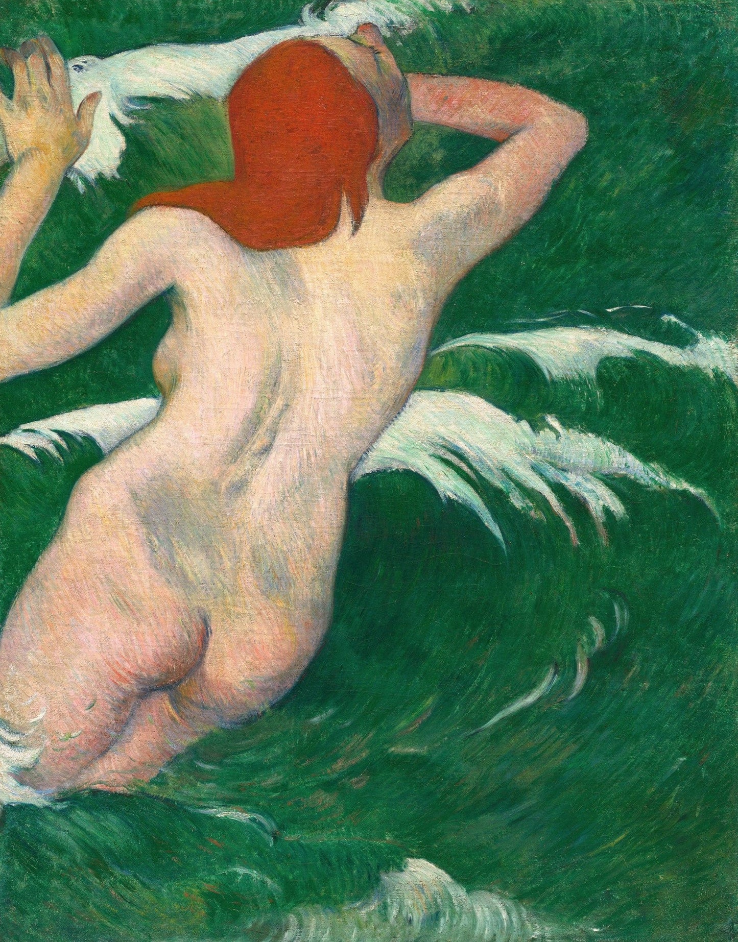 Woman Swimming Fine Art Print